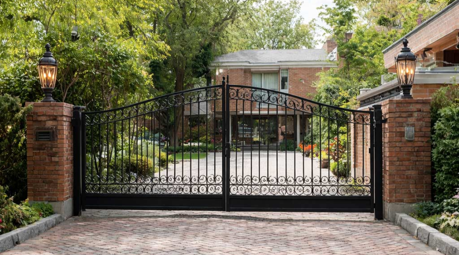 Custom Driveway Gate Cost In Weatherford TX