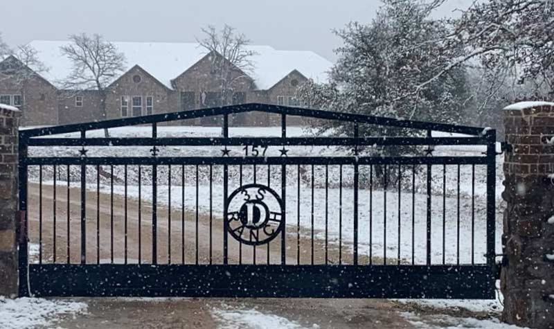 Custom Driveway Gates Willow Park Texas Cokendolpher