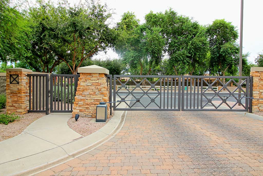 Residential Custom Driveway Gate Installation In Texas