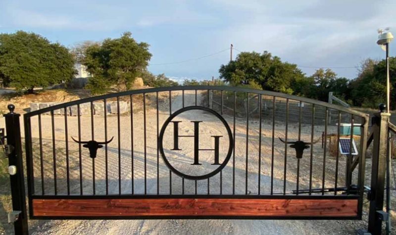 Decorative Gate Fence Weatherford Texas Cokendolpher Gates And Openers